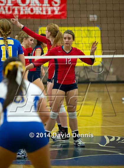 Thumbnail 2 in Bakersfield Christian vs. San Joaquin Memorial (CIF CS D3 Final) photogallery.