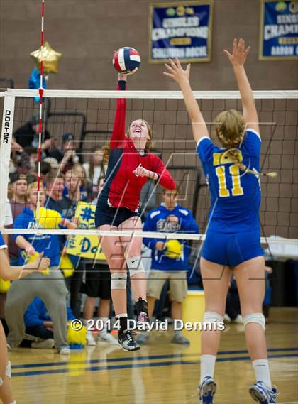Thumbnail 2 in Bakersfield Christian vs. San Joaquin Memorial (CIF CS D3 Final) photogallery.