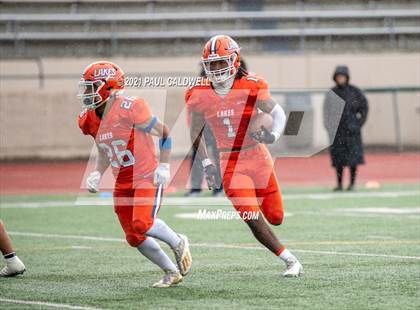 Thumbnail 2 in Monroe @ Lakes (WIAA 3A District Playoff) photogallery.