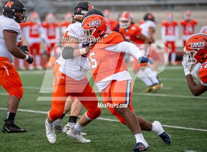 Thumbnail 3 in Monroe @ Lakes (WIAA 3A District Playoff) photogallery.