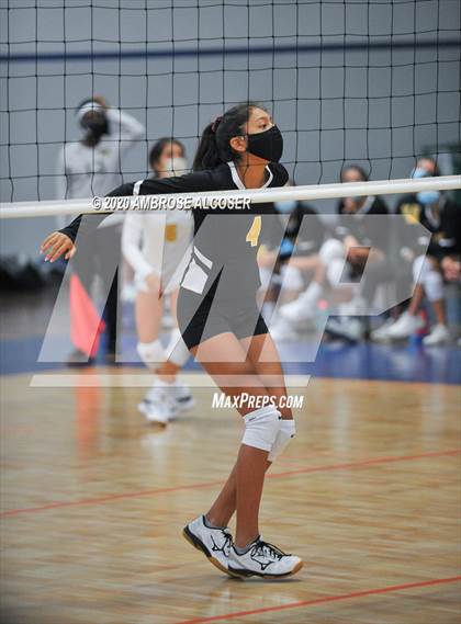 Thumbnail 1 in St. Agnes Academy vs Lutheran South Academy (FAST Private School Tournament) photogallery.