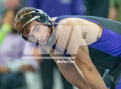 Thumbnail 3 in Papillion-LaVista South vs. Bellevue East (Flatwater Fracas Wrestling Tournament) photogallery.