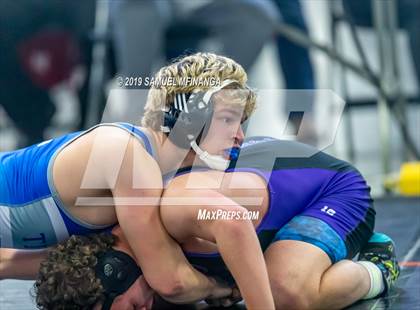 Thumbnail 3 in Papillion-LaVista South vs. Bellevue East (Flatwater Fracas Wrestling Tournament) photogallery.