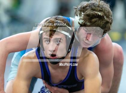 Thumbnail 1 in Papillion-LaVista South vs. Bellevue East (Flatwater Fracas Wrestling Tournament) photogallery.