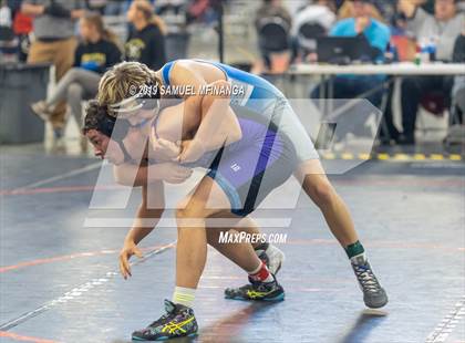 Thumbnail 1 in Papillion-LaVista South vs. Bellevue East (Flatwater Fracas Wrestling Tournament) photogallery.