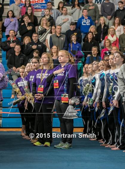 Thumbnail 3 in NYSPHSAA Gymnastics Championships (Opening Ceremonies) photogallery.
