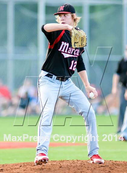 Thumbnail 3 in Flower Mound vs Marcus (UIL 5A Regional Semifinal Playoff) photogallery.