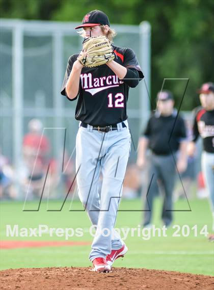 Thumbnail 3 in Flower Mound vs Marcus (UIL 5A Regional Semifinal Playoff) photogallery.