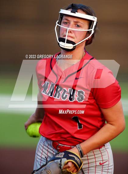 Thumbnail 2 in Marcus vs Timber Creek (UIL 6A Region Quarterfinal Game 2) photogallery.