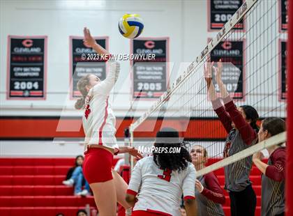 Thumbnail 2 in Mission Hills @ Cleveland (CIF State Division 4 Round 2) photogallery.