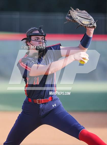 Thumbnail 1 in Mount Pisgah Christian @ Strong Rock Christian (GHSA 1A Private Round 2 Playoff) photogallery.