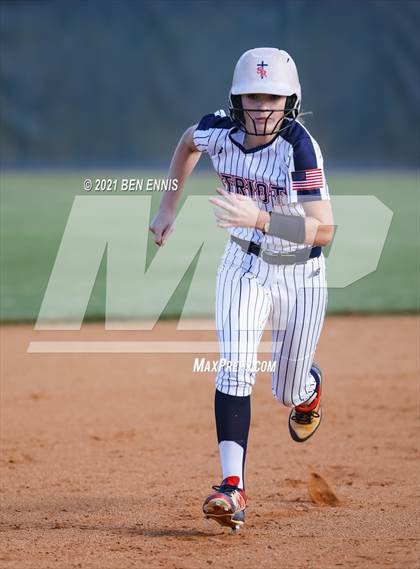 Thumbnail 2 in Mount Pisgah Christian @ Strong Rock Christian (GHSA 1A Private Round 2 Playoff) photogallery.
