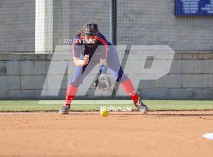 Thumbnail 2 in Mount Pisgah Christian @ Strong Rock Christian (GHSA 1A Private Round 2 Playoff) photogallery.