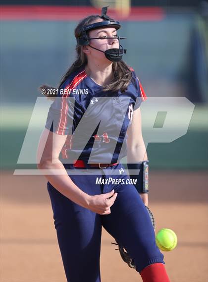 Thumbnail 2 in Mount Pisgah Christian @ Strong Rock Christian (GHSA 1A Private Round 2 Playoff) photogallery.