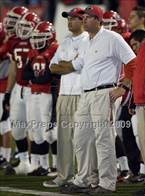 Garden Grove coach Joe Hay late in game. 