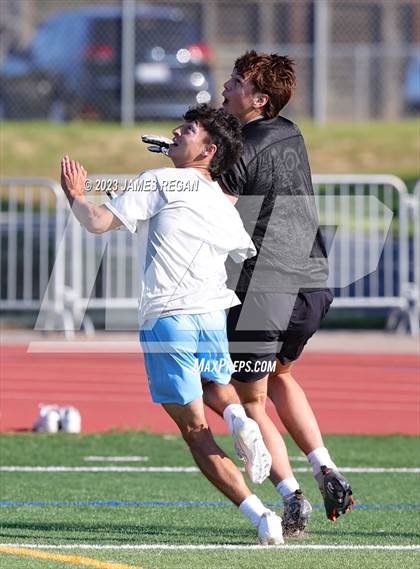Thumbnail 2 in Menlo-Atherton @ Hillsdale (7v7 scrimmage) photogallery.