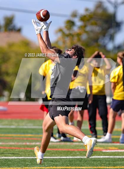 Thumbnail 1 in Menlo-Atherton @ Hillsdale (7v7 scrimmage) photogallery.