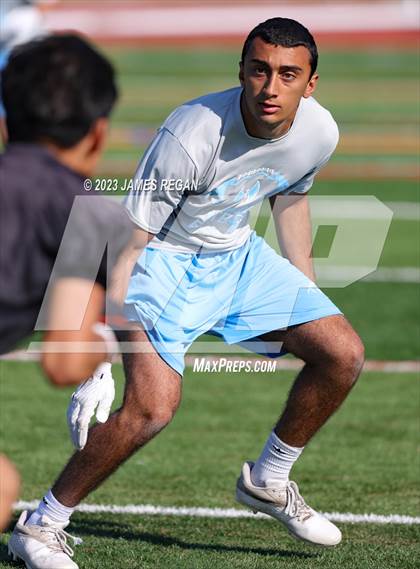 Thumbnail 3 in Menlo-Atherton @ Hillsdale (7v7 scrimmage) photogallery.