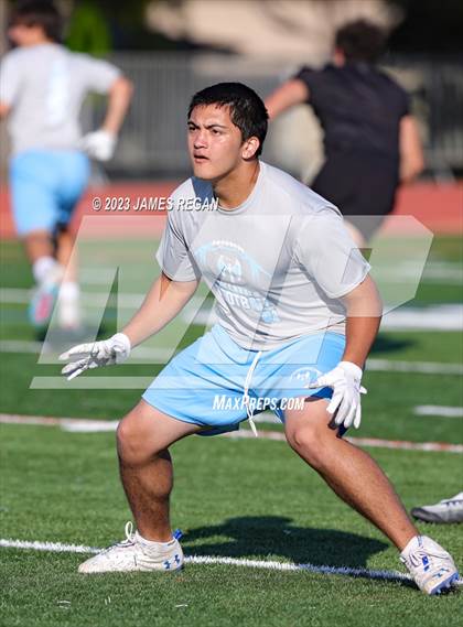 Thumbnail 3 in Menlo-Atherton @ Hillsdale (7v7 scrimmage) photogallery.