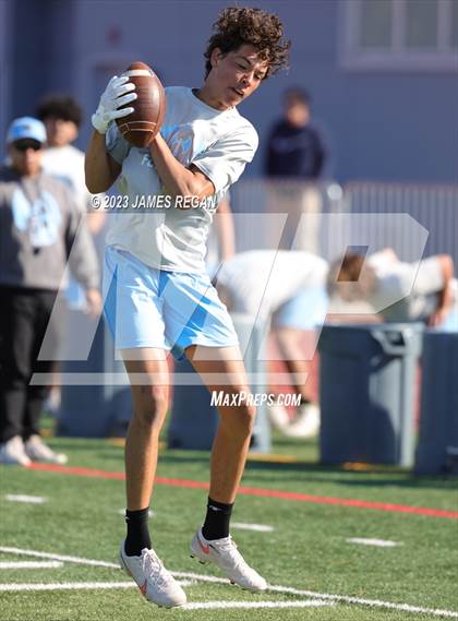Thumbnail 3 in Menlo-Atherton @ Hillsdale (7v7 scrimmage) photogallery.