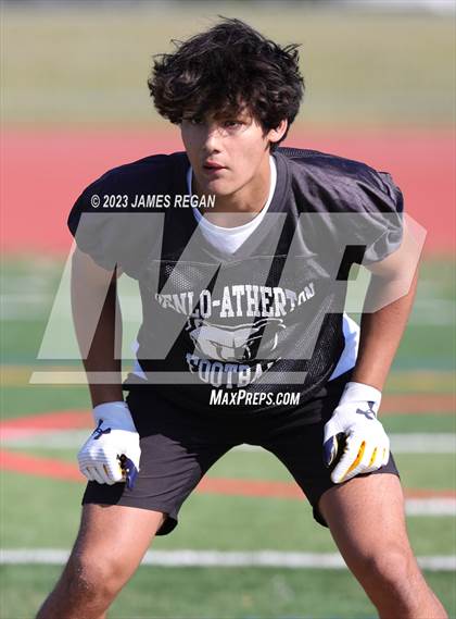Thumbnail 3 in Menlo-Atherton @ Hillsdale (7v7 scrimmage) photogallery.