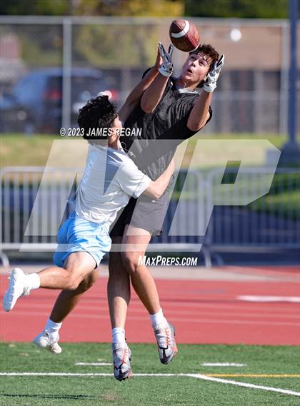 Thumbnail 2 in Menlo-Atherton @ Hillsdale (7v7 scrimmage) photogallery.