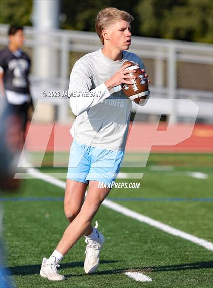 Thumbnail 2 in Menlo-Atherton @ Hillsdale (7v7 scrimmage) photogallery.