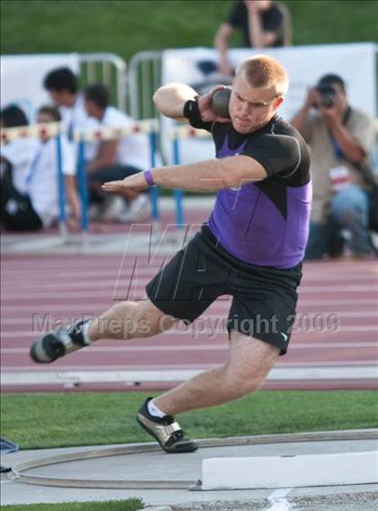 Thumbnail 2 in CIF State Championships (Boys Shot Put) photogallery.
