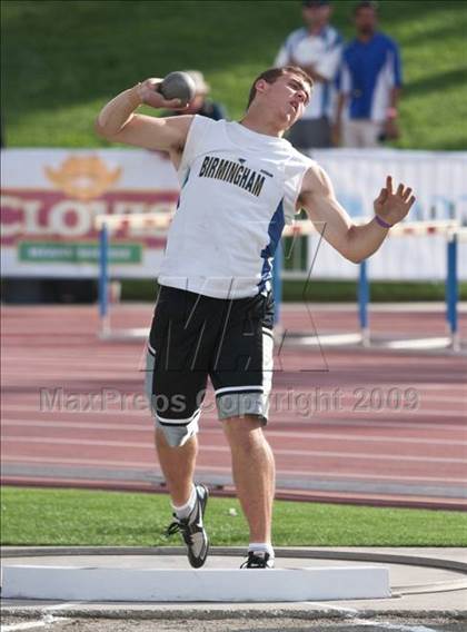 Thumbnail 1 in CIF State Championships (Boys Shot Put) photogallery.