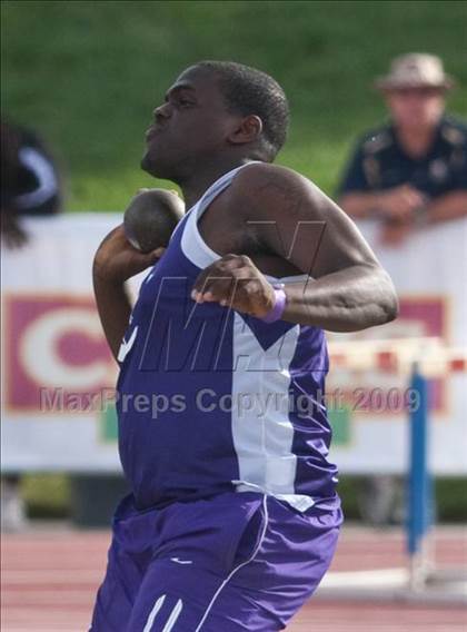 Thumbnail 2 in CIF State Championships (Boys Shot Put) photogallery.