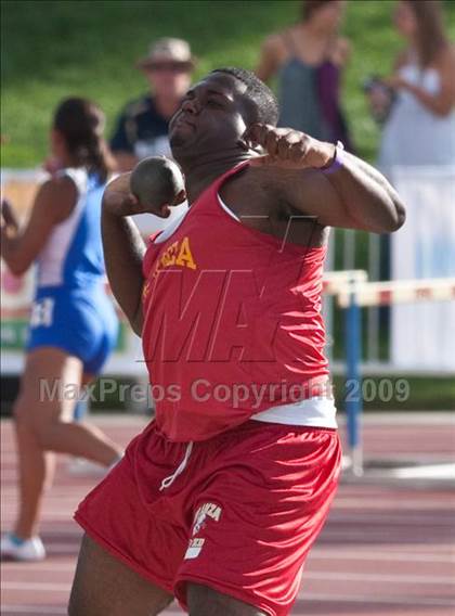 Thumbnail 2 in CIF State Championships (Boys Shot Put) photogallery.