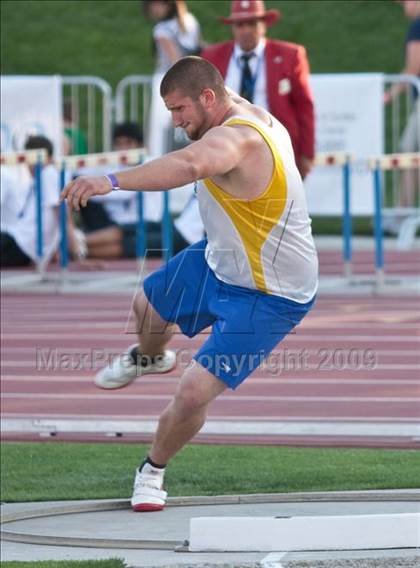 Thumbnail 3 in CIF State Championships (Boys Shot Put) photogallery.