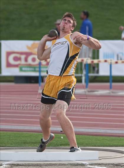 Thumbnail 2 in CIF State Championships (Boys Shot Put) photogallery.