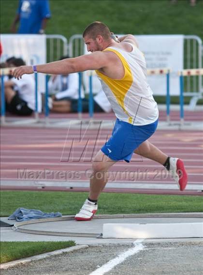 Thumbnail 1 in CIF State Championships (Boys Shot Put) photogallery.