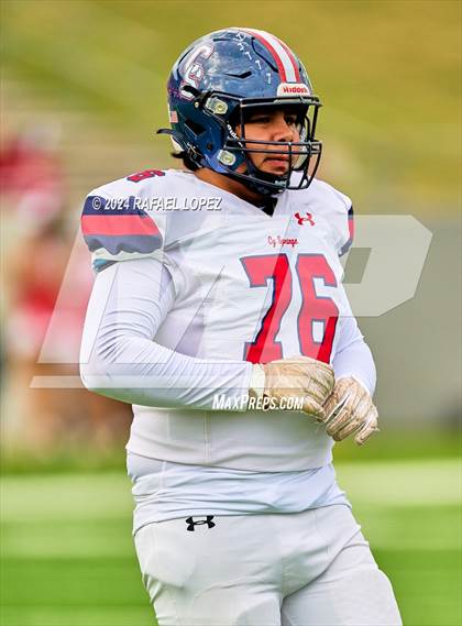 Thumbnail 1 in Cypress Springs vs. Tomball (UIL 6A D2 Football Bi-District) photogallery.