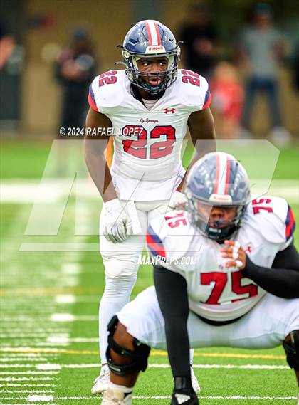 Thumbnail 1 in Cypress Springs vs. Tomball (UIL 6A D2 Football Bi-District) photogallery.