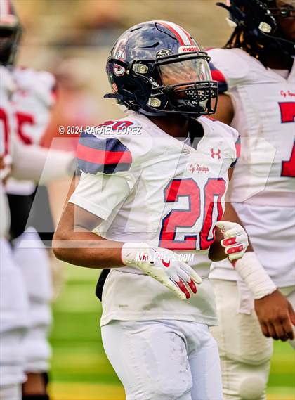 Thumbnail 2 in Cypress Springs vs. Tomball (UIL 6A D2 Football Bi-District) photogallery.