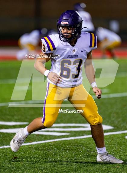 Thumbnail 2 in Wapakoneta vs. Bellbrook (OHSAA District 12 Regional Semifinal) photogallery.