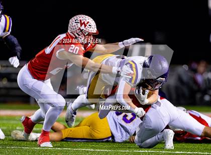 Thumbnail 3 in Wapakoneta vs. Bellbrook (OHSAA District 12 Regional Semifinal) photogallery.