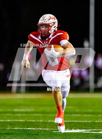 Thumbnail 1 in Wapakoneta vs. Bellbrook (OHSAA District 12 Regional Semifinal) photogallery.