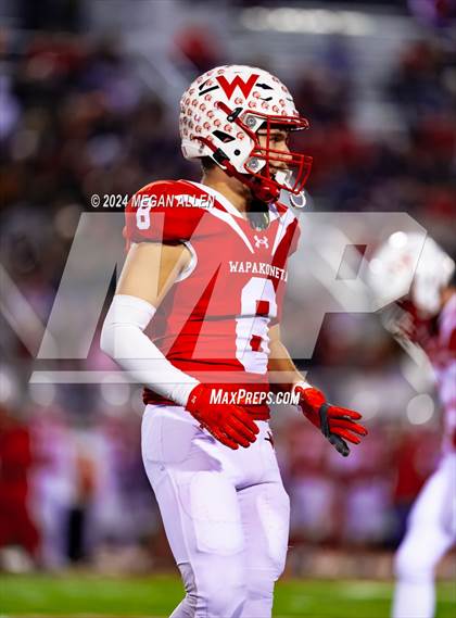 Thumbnail 1 in Wapakoneta vs. Bellbrook (OHSAA District 12 Regional Semifinal) photogallery.