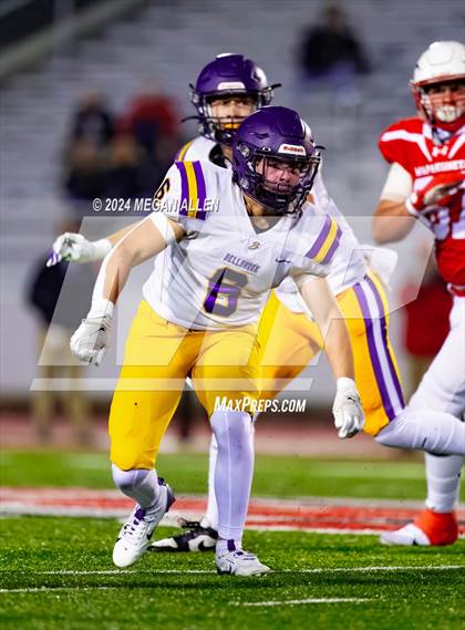 Thumbnail 3 in Wapakoneta vs. Bellbrook (OHSAA District 12 Regional Semifinal) photogallery.