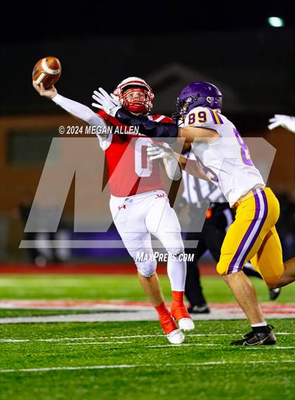 Thumbnail 1 in Wapakoneta vs. Bellbrook (OHSAA District 12 Regional Semifinal) photogallery.