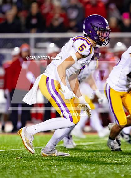 Thumbnail 3 in Wapakoneta vs. Bellbrook (OHSAA District 12 Regional Semifinal) photogallery.