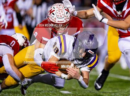 Thumbnail 2 in Wapakoneta vs. Bellbrook (OHSAA District 12 Regional Semifinal) photogallery.