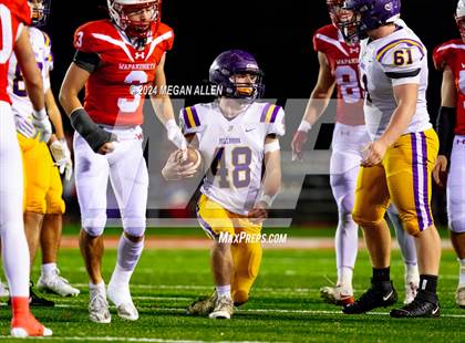 Thumbnail 2 in Wapakoneta vs. Bellbrook (OHSAA District 12 Regional Semifinal) photogallery.