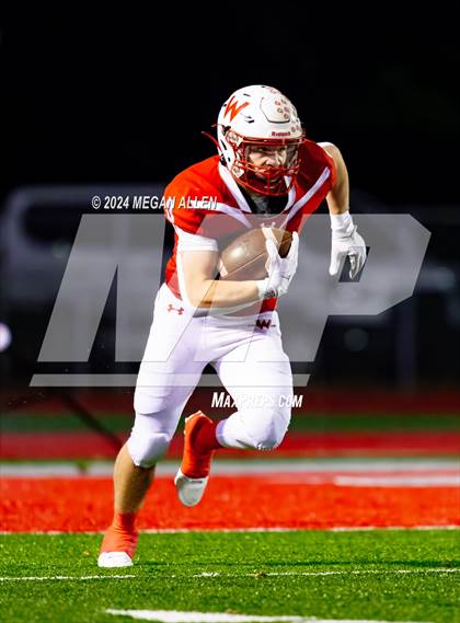Thumbnail 3 in Wapakoneta vs. Bellbrook (OHSAA District 12 Regional Semifinal) photogallery.