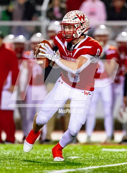 Thumbnail 2 in Wapakoneta vs. Bellbrook (OHSAA District 12 Regional Semifinal) photogallery.