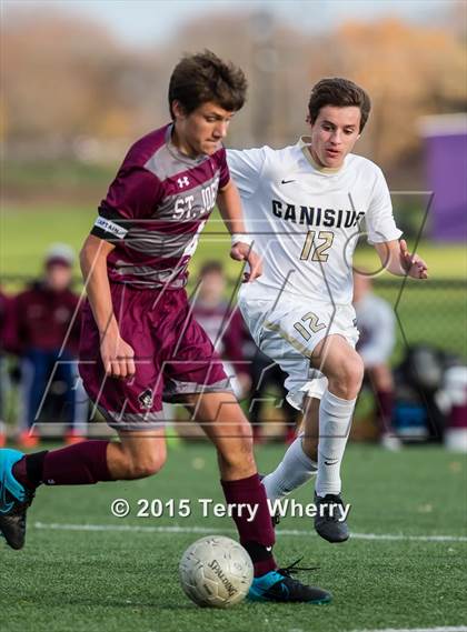 Thumbnail 2 in St. Joseph's Collegiate Institute vs Canisius (Monsignor Martin AA Final) photogallery.