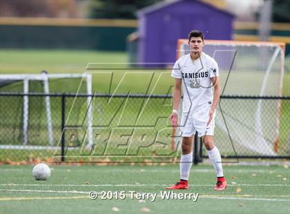 Thumbnail 1 in St. Joseph's Collegiate Institute vs Canisius (Monsignor Martin AA Final) photogallery.